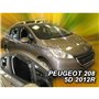 Déflecteur de vent HEKO HO26146 Peugeot 208 Frontal 2 Pièces