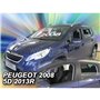 Déflecteur de vent HEKO HO26152 PEUGEOT 2008 4 Pièces