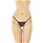 String à Dentelle Anaïs Noir XXL/XXXL