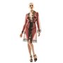 Ensemble de Lingerie en Dentelle Anaïs Noir Rouge