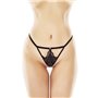 String à Dentelle Anaïs Noir XXL/XXXL