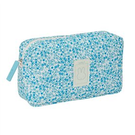 Nécessaire de Voyage Miffy Garden Turquoise 28 x 16 x 9 cm