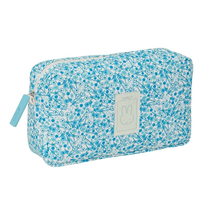 Nécessaire de Voyage Miffy Garden Turquoise 28 x 16 x 9 cm