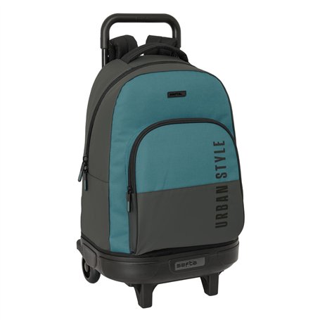 Cartable à roulettes Safta Urban style Bleu Gris 33 x 45 x 22 cm