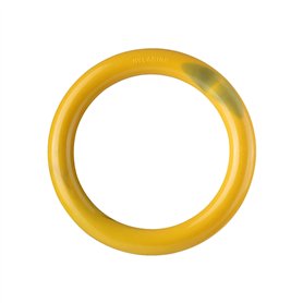 Jouet pour chien Nylabone Ring Jaune Hamburgers L