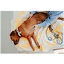 Collier pour Chien Hunter Malia Bleu M/L 45-54 cm