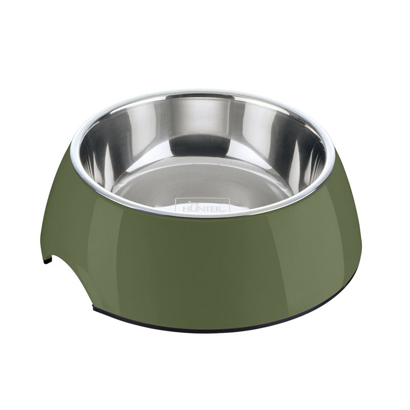 Mangeoire pour chiens Hunter Vert 350 ml