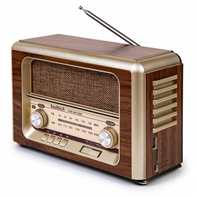 Radio Bluetooth portable Kooltech Rétro AM/FM