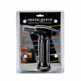 Chalumeau de Cuisine Silver Match Professionnel