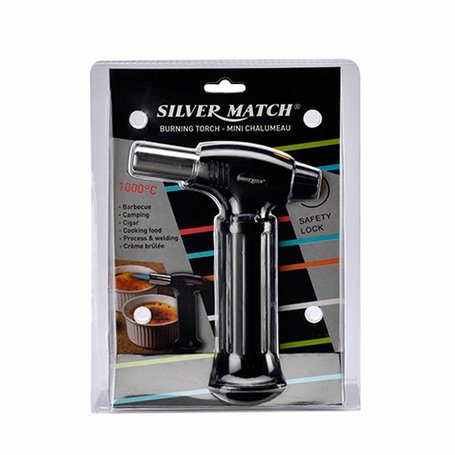 Chalumeau de Cuisine Silver Match Professionnel