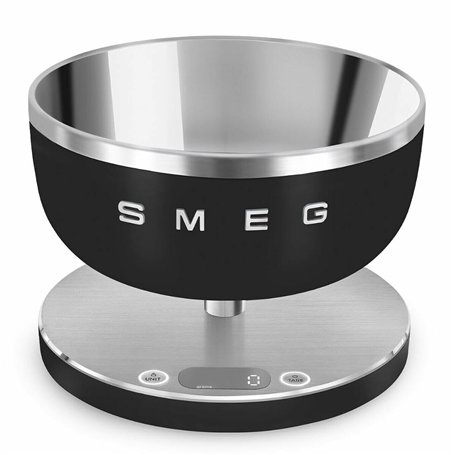 balance de cuisine Smeg KSC01BLMWW Noir 5 kg Numérique