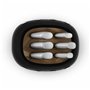 Ensemble de couteaux de cuisine et support Smeg KBSF02BL Noir Acier inoxydable