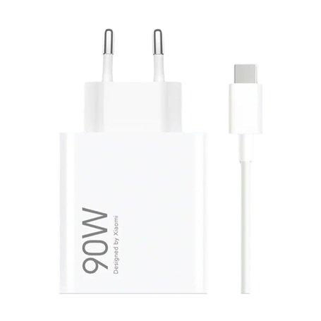 Chargeur mural + Câble USB A vers USB-C Xiaomi 90 W
