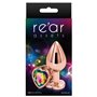 Plug Anal NS Novelties Rear Assets Doré (6 cm)
