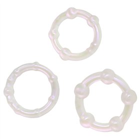 Anneau Pénis NS Novelties Fantasia Blanc (S) (M) (L)