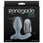 Plug Anal NS Novelties Renegade Bleu (3,7 cm)