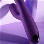 Vibration de Stimulation Double Evolved Playboy Violet Pourpre