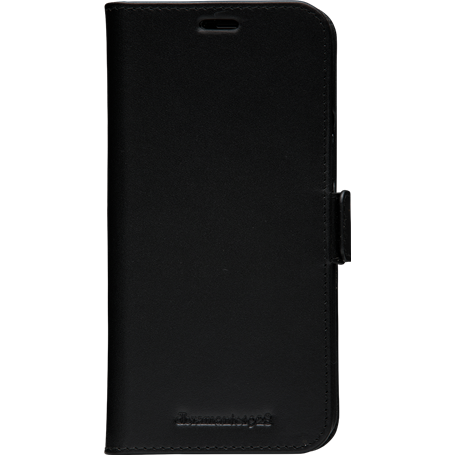 Folio Coque Magnétique iPhone 12 / 12 Pro Lynge Cuir Fonction Stand Noir DBramante1928