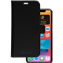 Folio Coque Magnétique iPhone 12 / 12 Pro Lynge Cuir Fonction Stand Noir DBramante1928