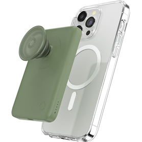 Powerbank sans fil Magnétique MagSafe PowerPack 5000mAh Eucalyptus Popsockets