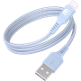 Câble Tissé USB A / USB C 3A 1.2m FastCharge 15W Bleu Bigben