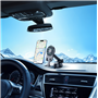Support Voiture Pare-brise + Tableau de bord Bras rotatif MagSafe Maintien magnétique Noir + Garantie à vie Force Power Lite