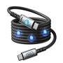 Câble Leopard Magnétique USB C / USB C 5A 1.2m PD 240W Noir Iniu