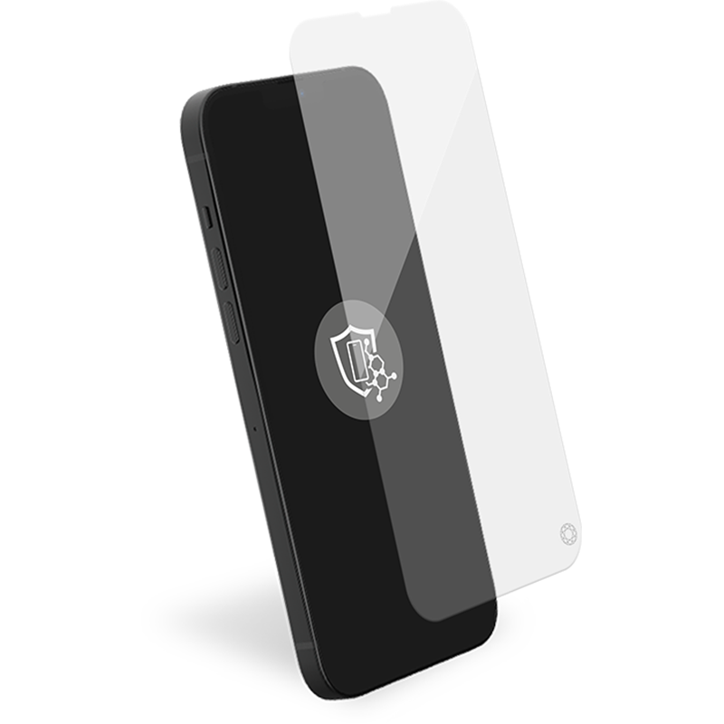 Protège écran iPhone 16 Pro Max Ceramic Shield 2.5D Verre trempé + Garantie à vie - Certifié GRS Force Glass