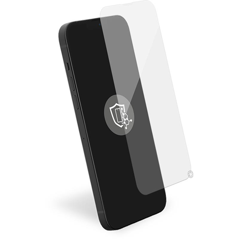 Protège écran iPhone 16 Pro Ceramic Shield 2.5D Verre trempé + Garantie à vie - Certifié GRS Force Glass