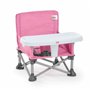 BRIGHT STARS Rehausseur de chaise, vert,  pliable, nomade, de voyage, Léger et facile a nettoyer, Sac de transport inclus