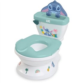 DISNEY BABY - STITCH - Mini toilette avec réducteur de lunette de toilette inclus, 2 en 1, Pot amovible facile a nettoyer