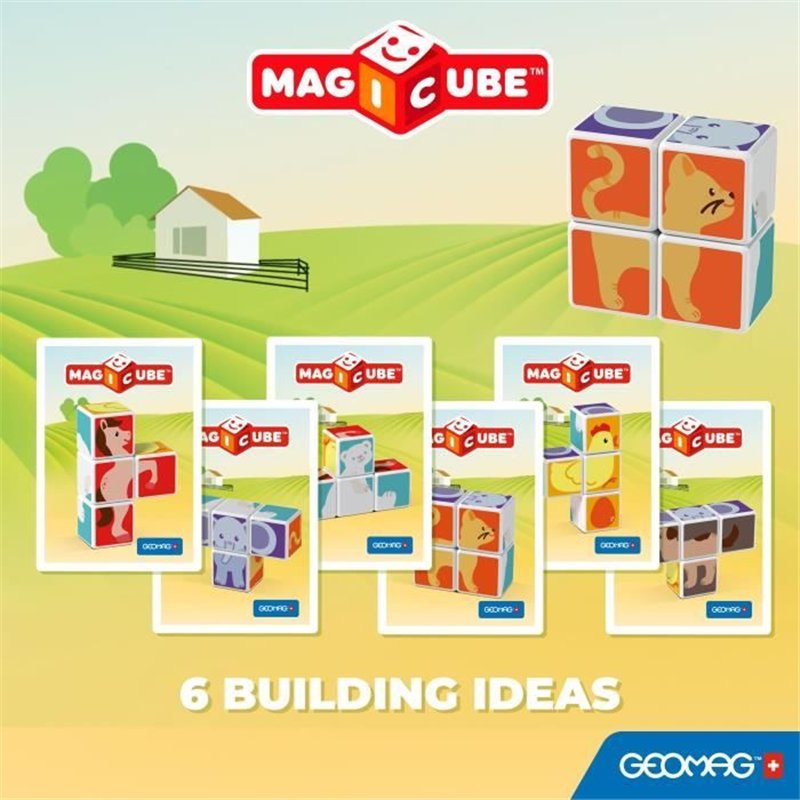 Image secondaire de MAGICUBE Animaux Amis (4 Cubes)