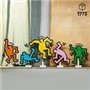 LEGO 31216 Art Keith Haring, Les Figures Dansantes, Décoration d'Intérieur et Set de Construction pour Adultes