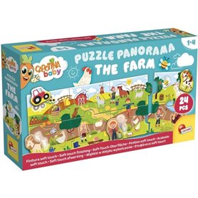 La Ferme - Puzzle panoramique - CAROTINA BABY - Développement de la logique, Motricité fine