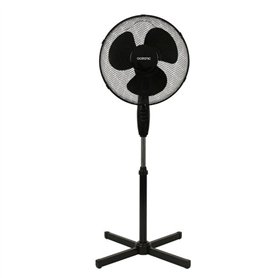 Ventilateur de pied - OCEANIC - 45 W - Ø 41 cm - 3 vitesses - Oscillant - Inclinable - Noir