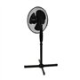 Ventilateur de pied - OCEANIC - 45 W - Ø 41 cm - 3 vitesses - Oscillant - Inclinable - Noir