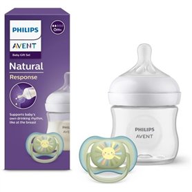 Coffret découverte - PHILIPS AVENT - Natural 3.0 - Biberon 125ml + Sucette Ultra Air 0-6M