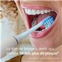 Lot de 4 tetes de brosse - PHILIPS - HX9044/87 - C3 white