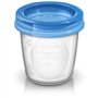 Pots de conservation - PHILIPS AVENT - Lait maternel - 10 pots 180ml + 2 adaptateurs
