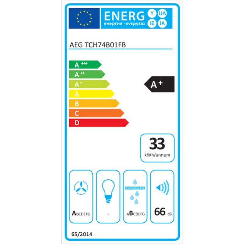 Image secondaire de Plaque à Induction Electrolux TCH74B01FB 71 cm 3200 W 7350 W