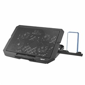 Support de refroidissement pour ordinateur portable iggual IGG319710 Noir