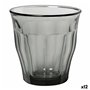 Set de Verres Duralex Picardie Gris 6 Pièces 250 ml (12 Unités)