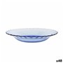 Assiette creuse Duralex Picardie Bleu Ø 23 cm (48 Unités)