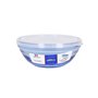 Panier-repas rond avec couvercle Duralex   Verre Bleu Ø 14 cm (16 Unités)  