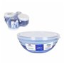 Panier-repas rond avec couvercle Duralex   Verre Bleu Ø 14 cm (16 Unités)  