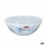 Panier-repas rond avec couvercle Duralex FreshBox 310 ml (12 Unités)  