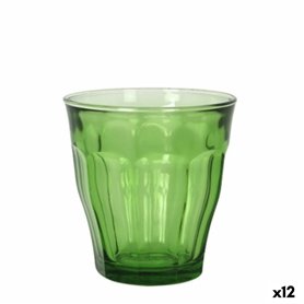 Set de Verres Duralex Picardie Vert 6 Pièces 250 ml (12 Unités)