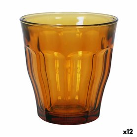 Set de Verres Duralex Picardie Ambre 6 Pièces 250 ml (12 Unités)