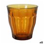 Set de Verres Duralex Picardie Ambre 6 Pièces 250 ml (12 Unités)