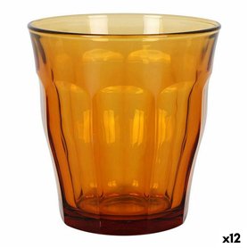 Set de Verres Duralex Picardie Ambre 4 Pièces 310 ml (12 Unités)